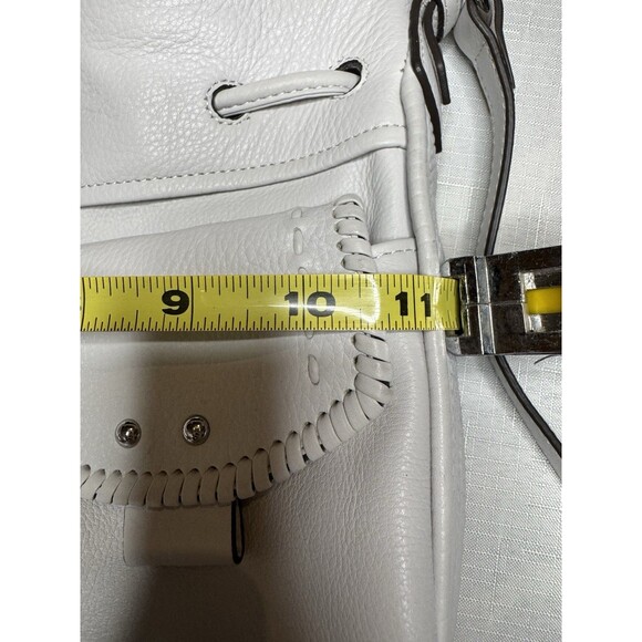 Aimee Kestenberg Leather Bucket Crossbody Bag Fly With Me Cloud - Picture 15 of 16